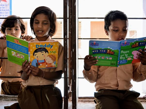 Read to Freedom, by Share a Book, India Association
