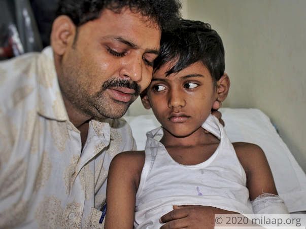8-year-old will lose leg and life to cancer without urgent help