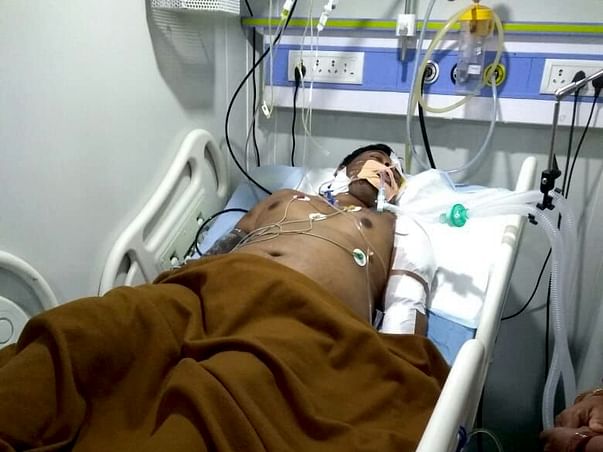 Help 28 years old Sudhakar fight against brain hemorrhage