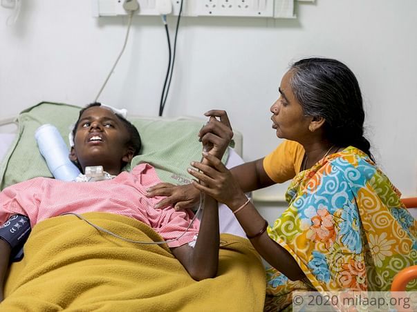 Single Mother Struggles To Save 16-Year-Old Who Bleeds In His Brain