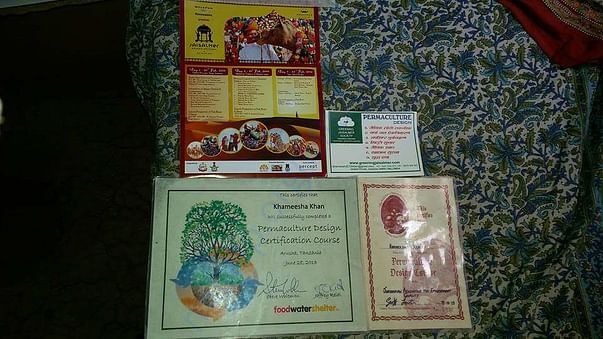 Permaculture certificates