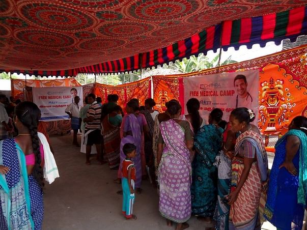 Medical camp for Kerala flood victims