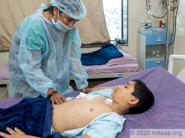 Without an urgent transplant, Gnaneshwar will not survive