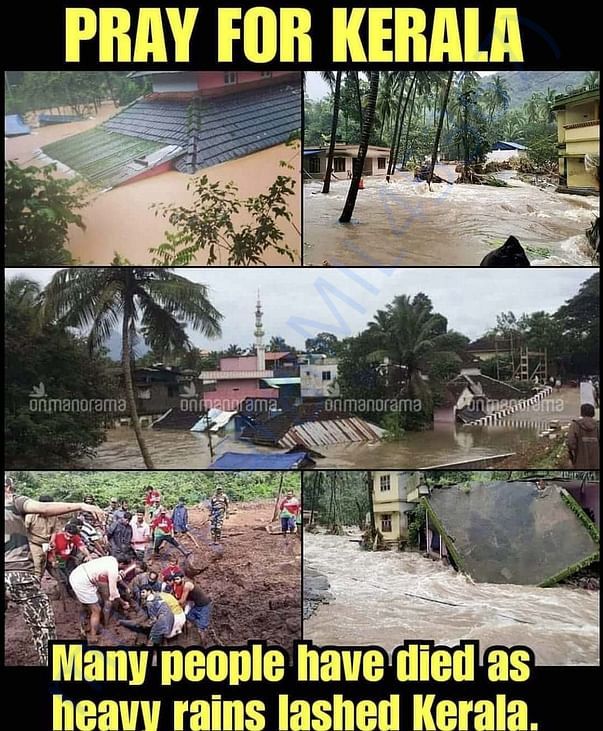 Flood areas situation