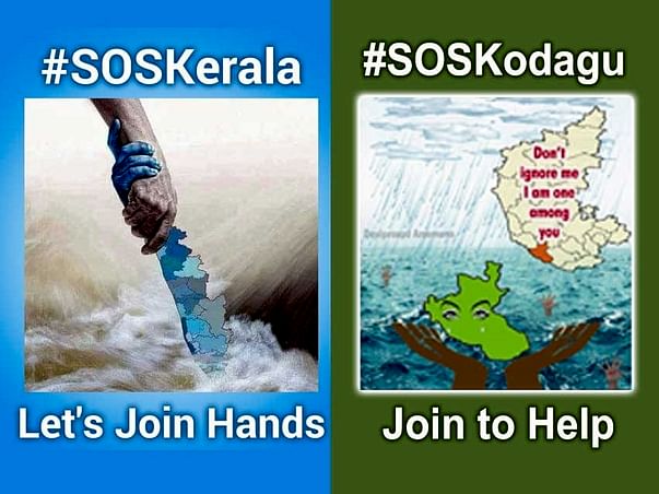 #SOSKerala, #SOSKodagu: Let's Help Flood Affected Indians!