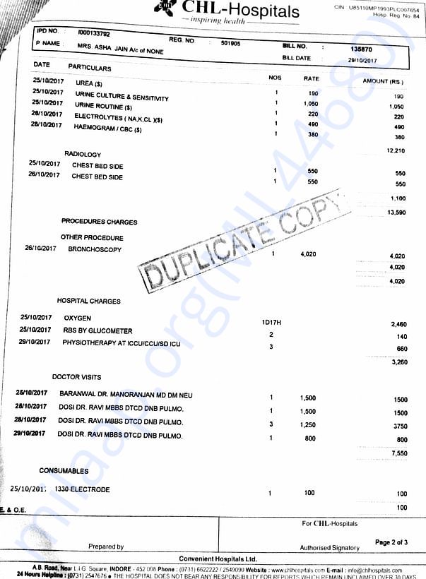 CHL Bill