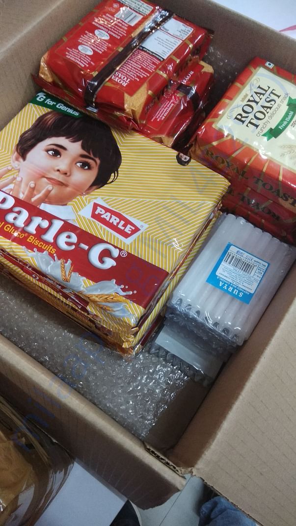 Items we have shipped from banglore on Aug 18th night