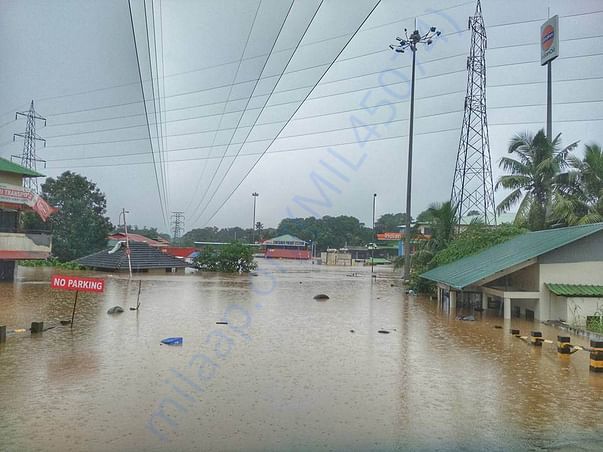 Most of the cities and villages are drowned in flood