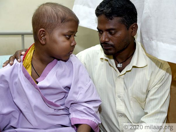 Despite Selling His House,Daily Wage Worker Struggles To Save His Son