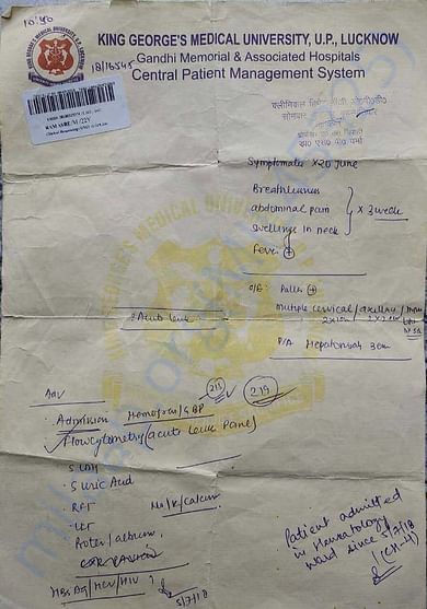 Hospital prescription