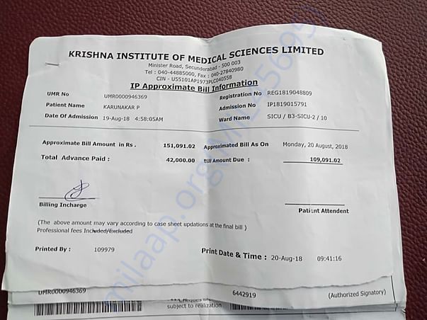 Medical estimate