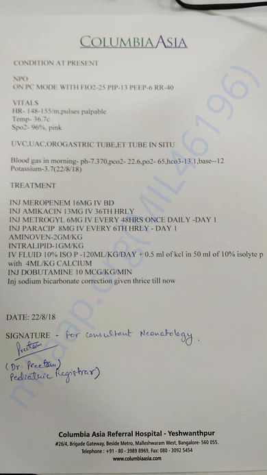 Hospital Document