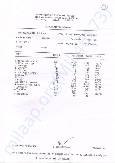 Biochemistry REPORT