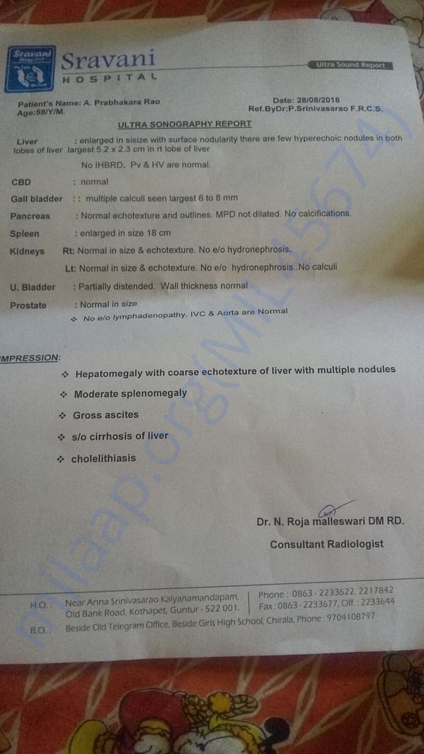 Ultra sonography