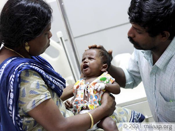 Help 3 month old Dashwanth fight heart disease