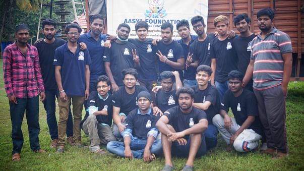 Here Aasya Family members worked for #keralafloodrelief