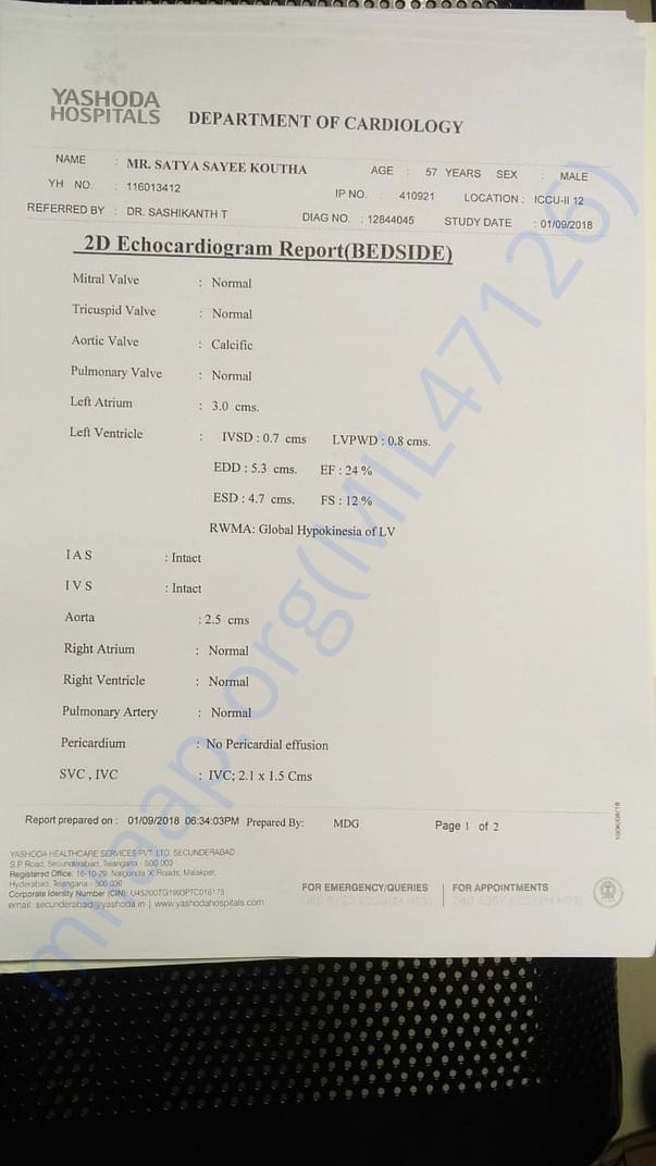 Hospital bills