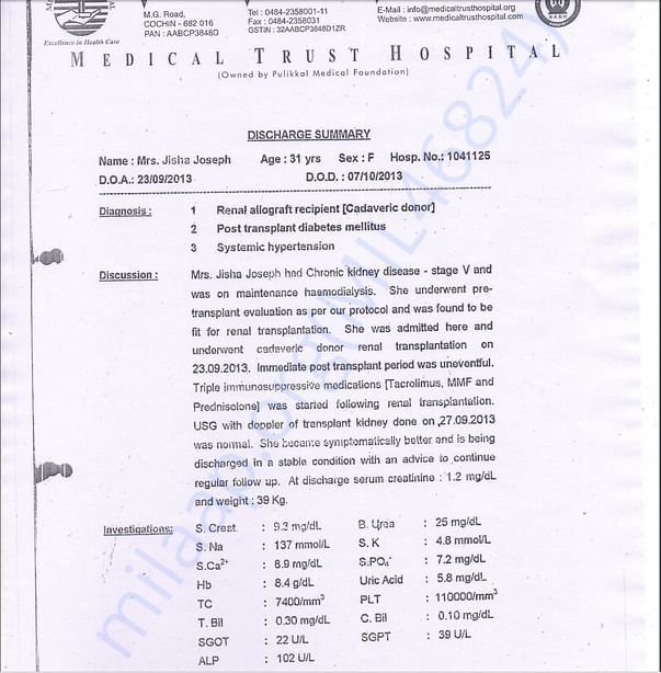 Renal Transplant Document