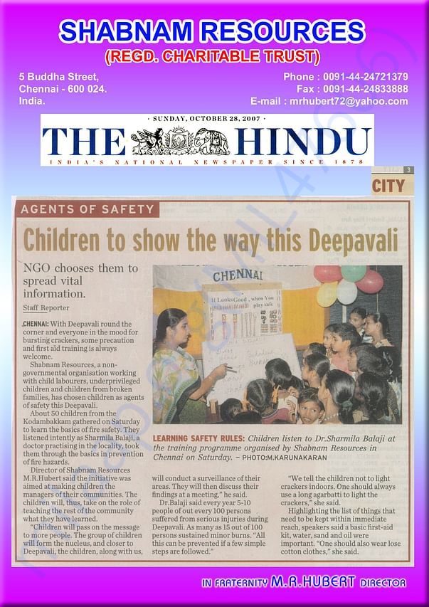 safe diwali