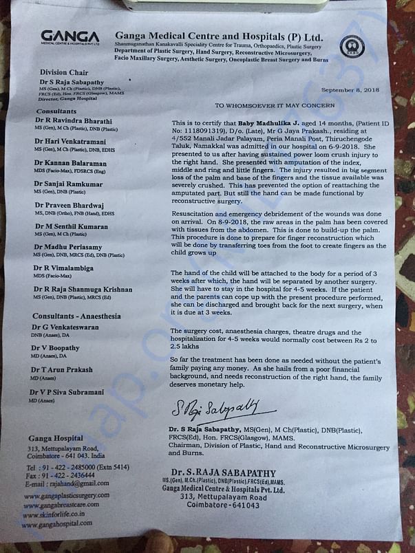 Doctor letter