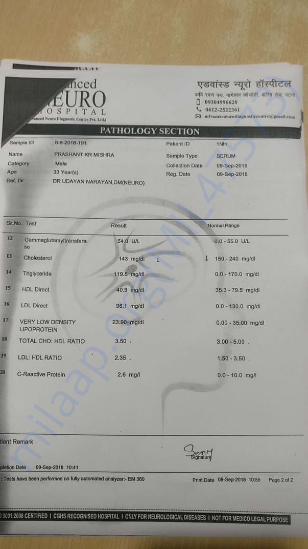 Brain Hemorrhage Report