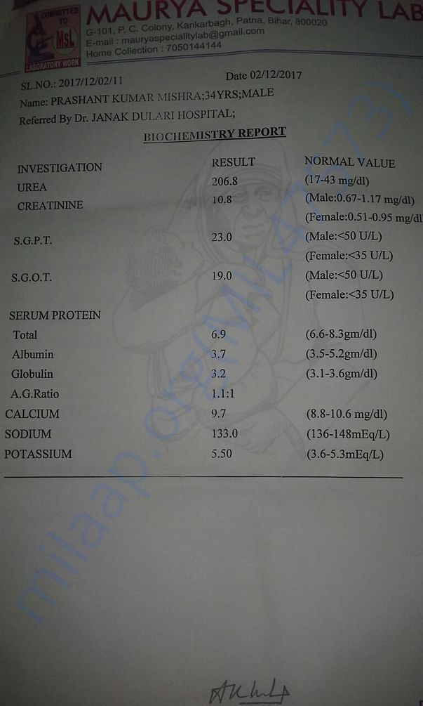 Bio Chemistry report