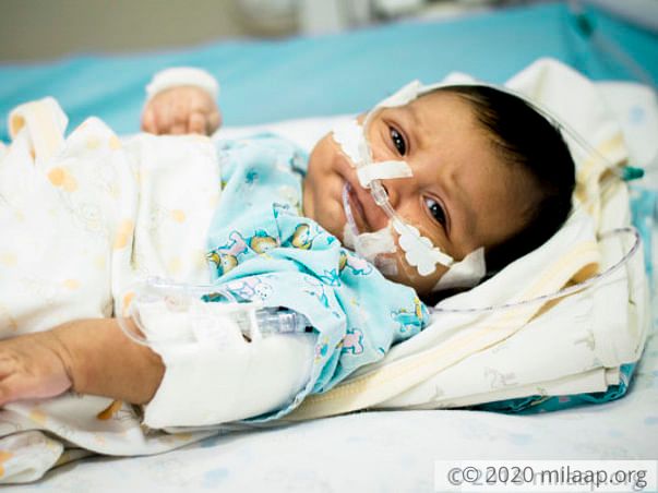 Helpless Mother Is Desperate To Save Her 1-Month -Old From Pneumonia