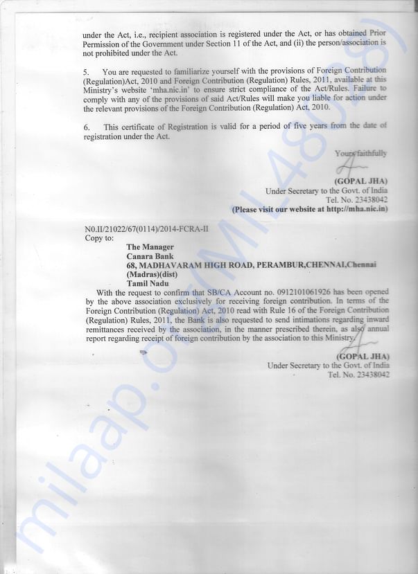 FCRA Document Pg No. 2