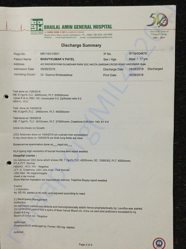 Diagnosis & Discharge Summary 2