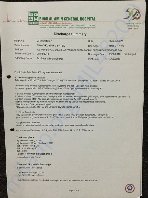 Diagnosis & Discharge Summary 4