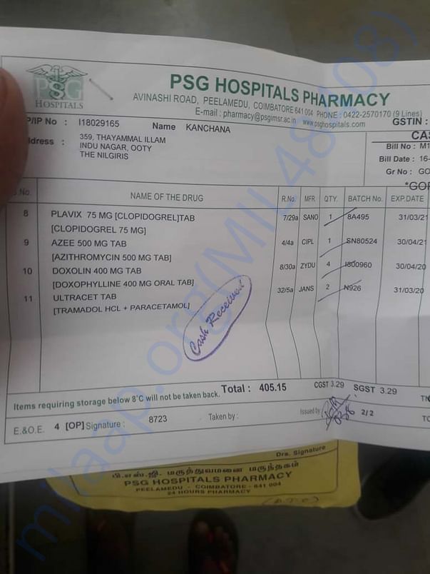 Pharmacy billing