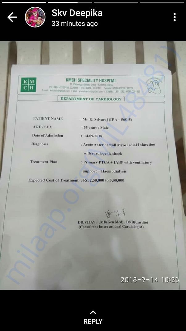 Selvaraj medical document