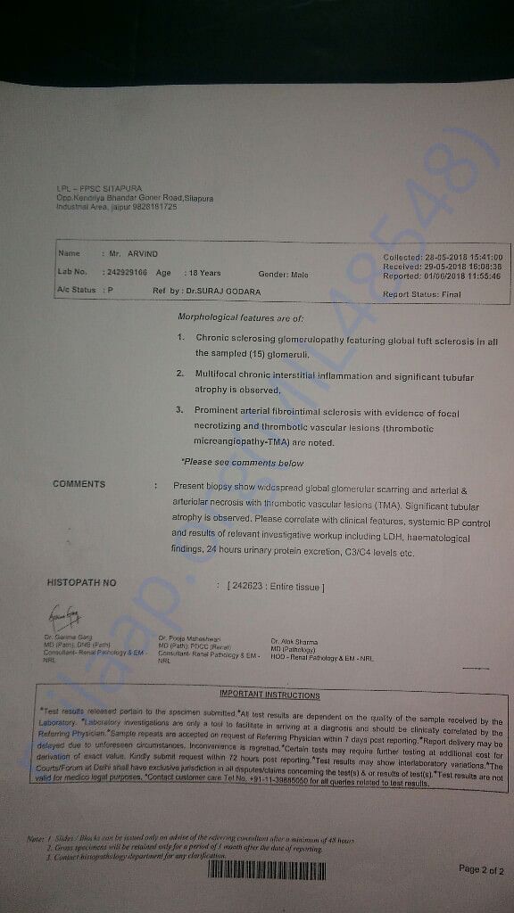 Biopsy report 1