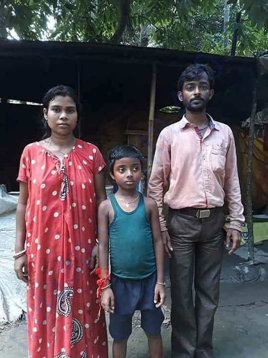 With parents