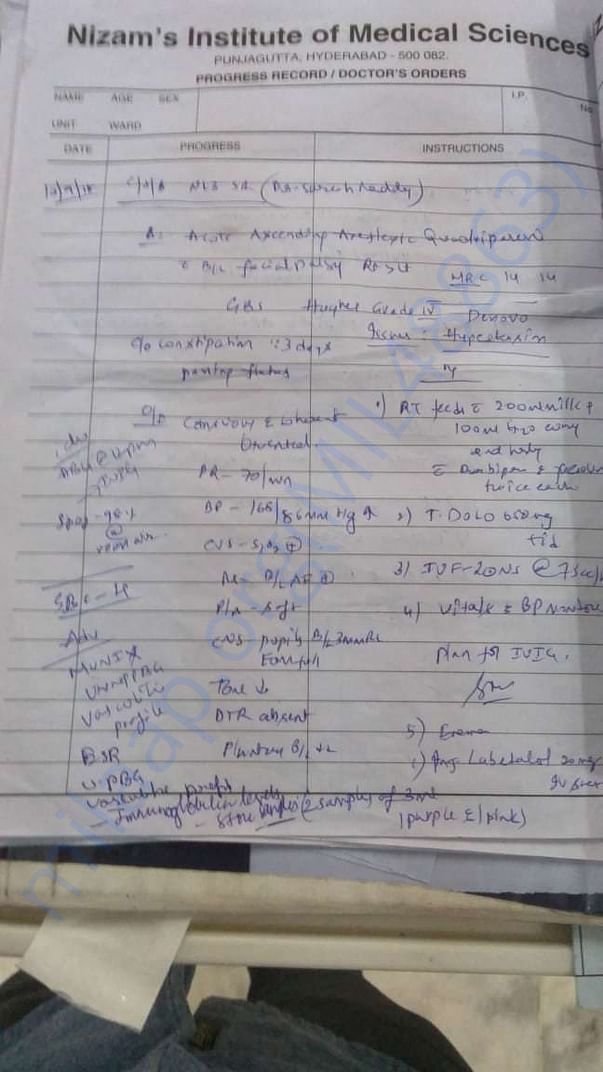 Diagnose notes