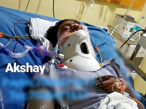 Help Akshay Recover From Severe Injuries
