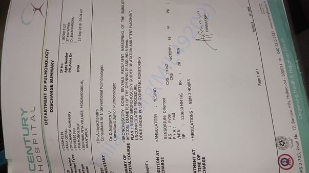 Bronchoscopy report latest