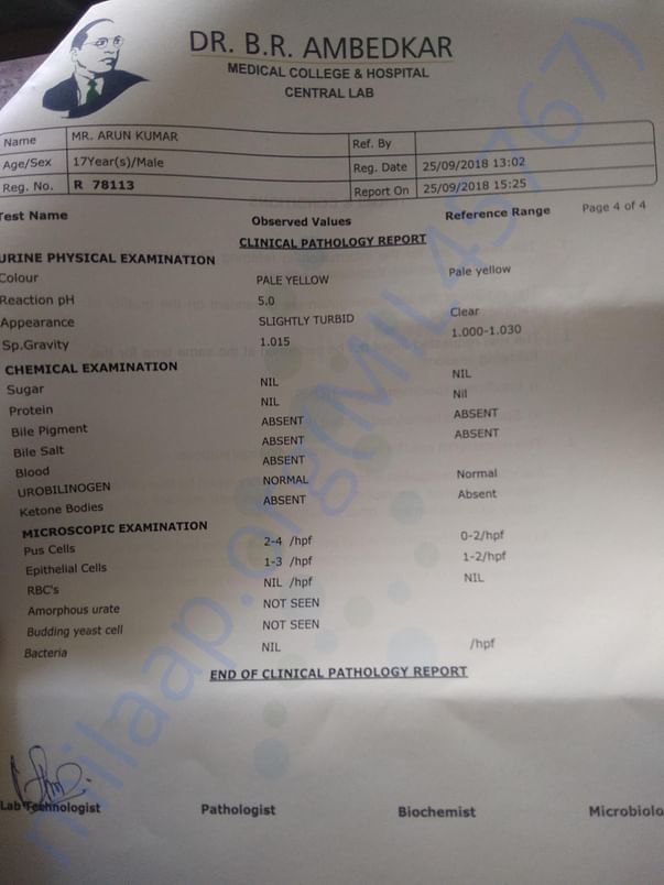 Reports of Arun kumar