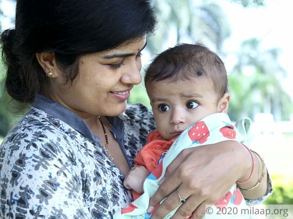 Helpless Mother Is Struggling To Save Her 7-Month-Old From Cancer