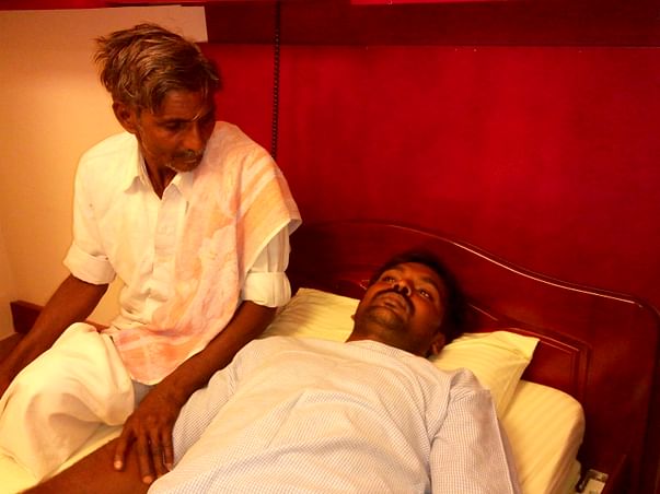 Help Rajagopal Undergo Stent Placement Surgery