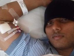 Your small help can save a life.
Help Sanjoy & fight for Cancer 🙏