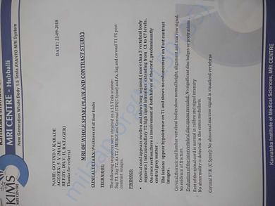 Medical report2
