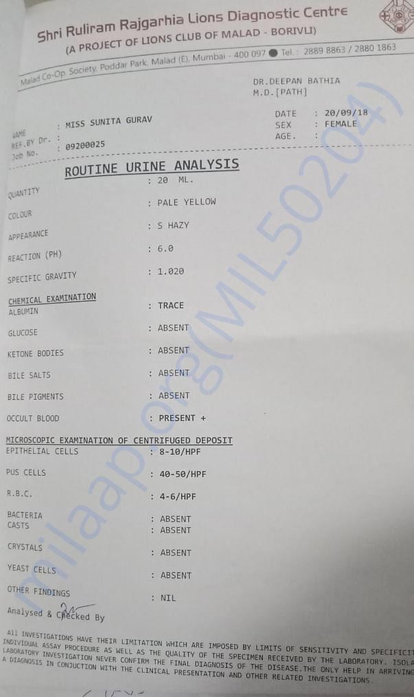 Lab report