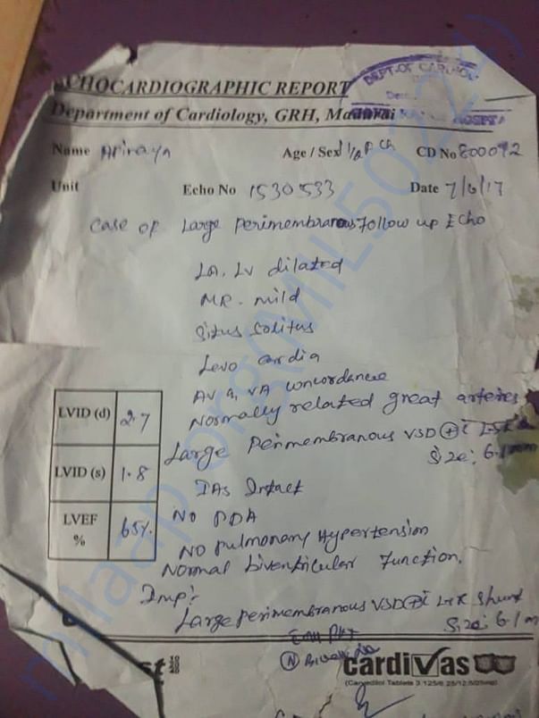 Doctor report