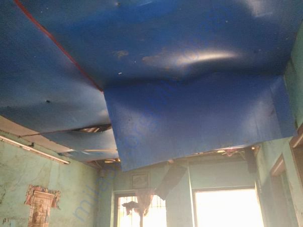 House after flood