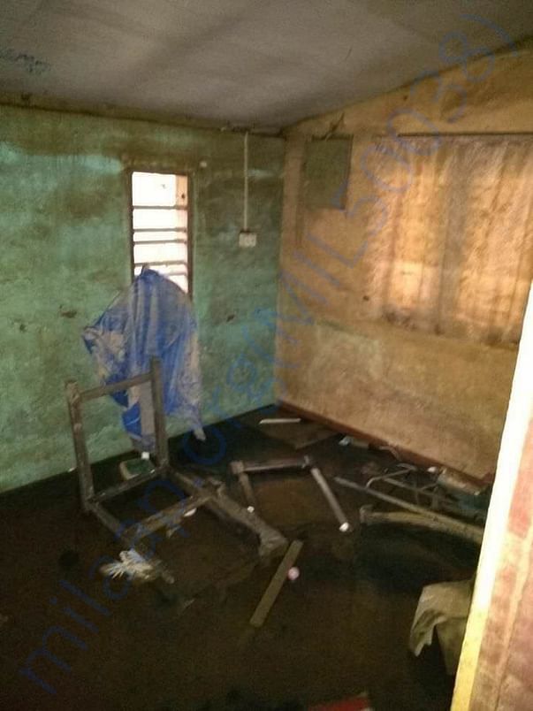 House after flood