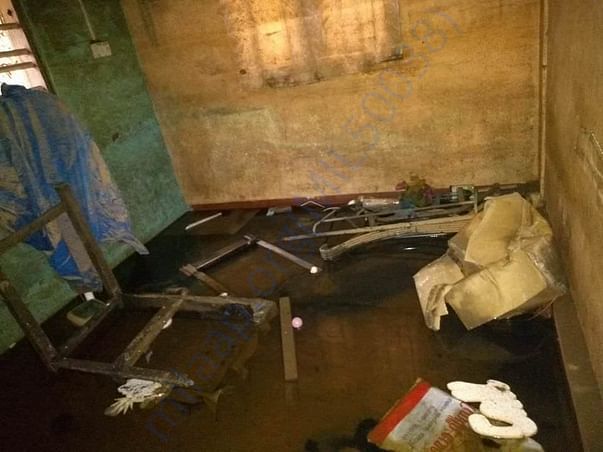 House after flood