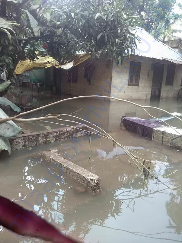 House after flood