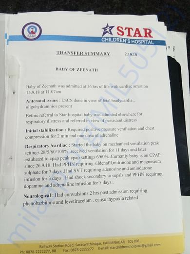 Transfer summary