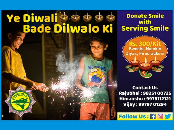 Ye Diwali Dilwalo ki with Serving Smile